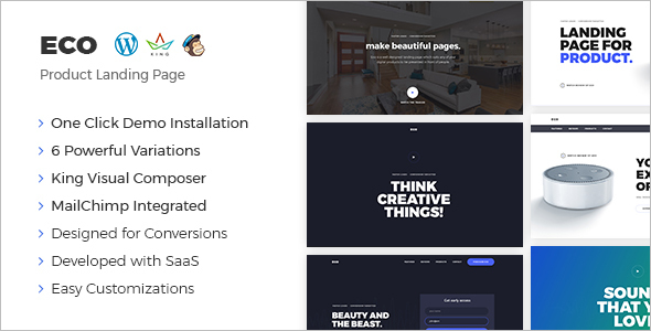 Marketing Product WordPress Template