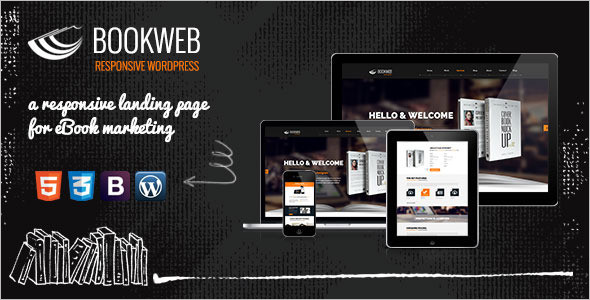 Minimal Book Store WordPress Theme