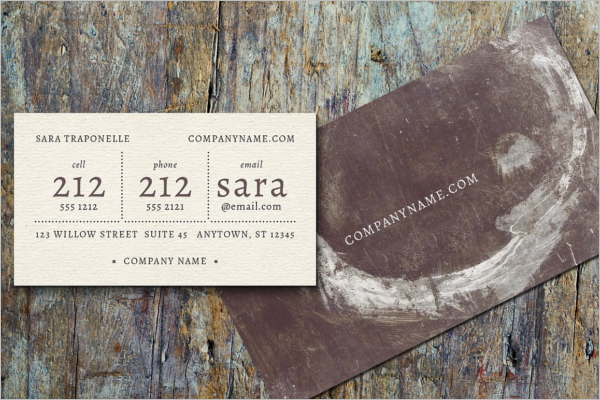 Minimal Business Card Template