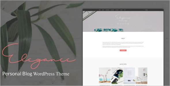 Minimal WordPress Template