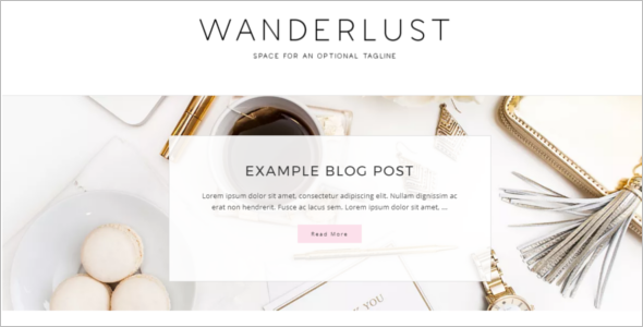 Modern Blog Design WordPress ThemeÂ 