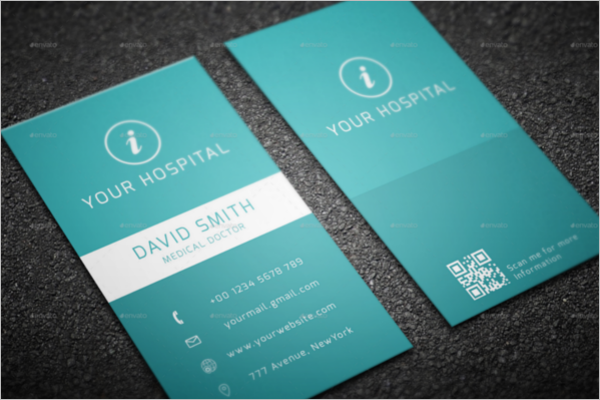 Modern Hospital Business Card