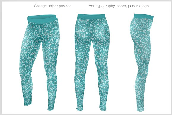 Modern Leggings Mockup Design
