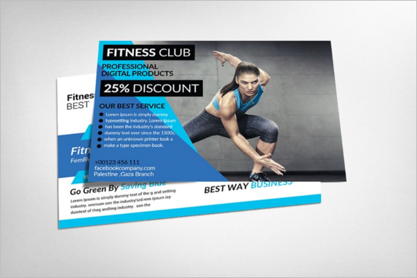 Modern Post Card Template
