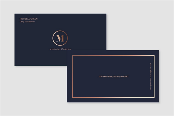 Modern Real Estate Business Card
