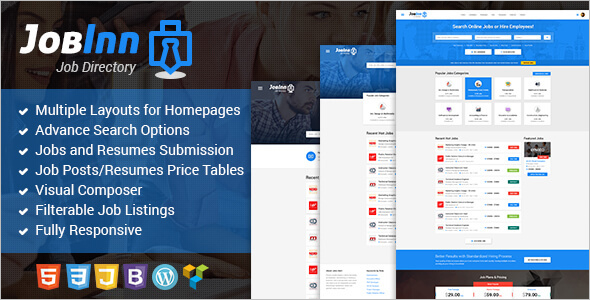 Multi Concept Job WordPress Theme