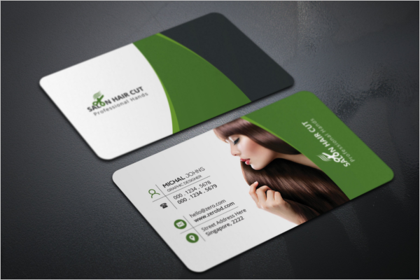 Multipurpose Salon Business Cards