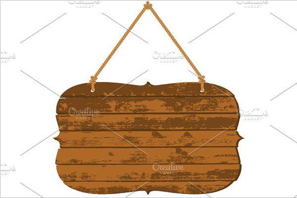 New Wooden Banner Template