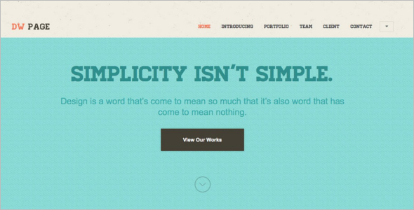 On Page WordPress Theme