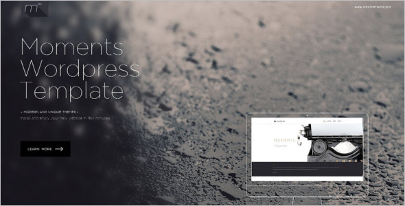 One Page WordPress Landing Page Theme