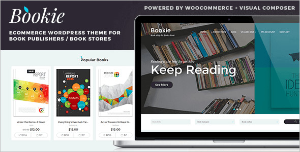 20+ Best Book Store WordPress Themes | Free & Premium