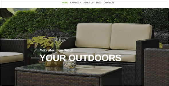 Outdoor Design VirtueMart Theme