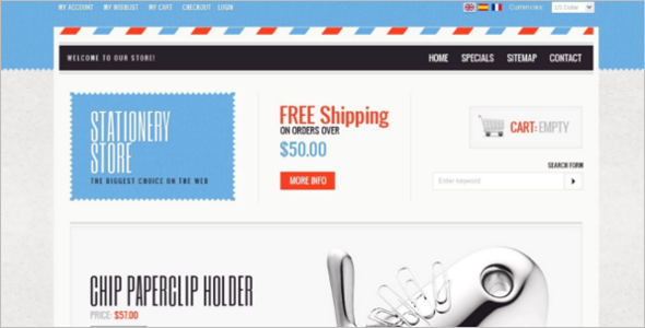 Pens & Pins PrestaShop Theme