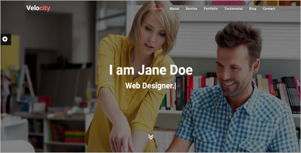 Personal Portfolio PHP Template