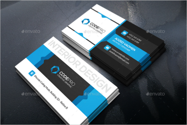 Interior Design Business Cards Templates Free Premium