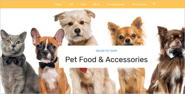 Pet Store PrestaShop Template
