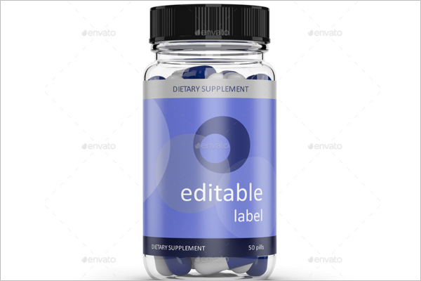 Pill bottle Mockup Design