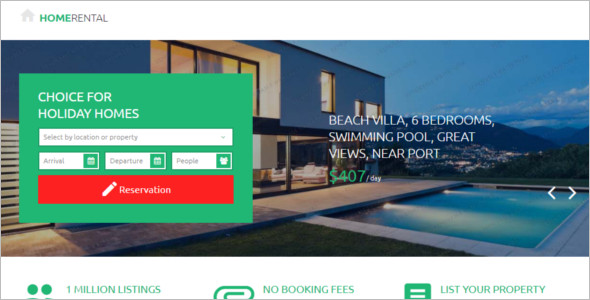 Premium Real Estate Landing Page Template