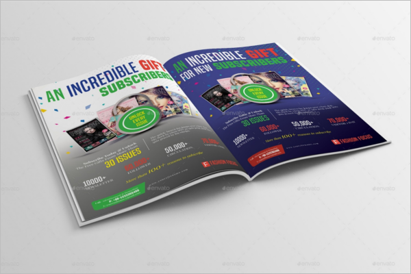 Printable Magazine Mockup Template