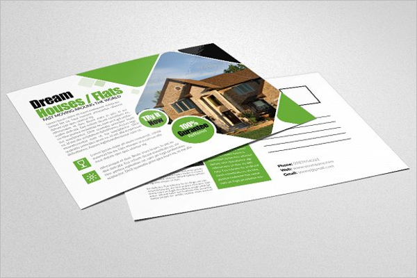 Real Estate Business Construction Postcard