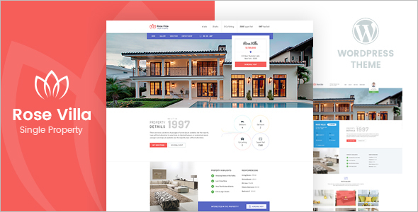Real Estate Property Landing Page Theme
