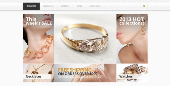 Responsive Jewelry Store PrestaShop Template