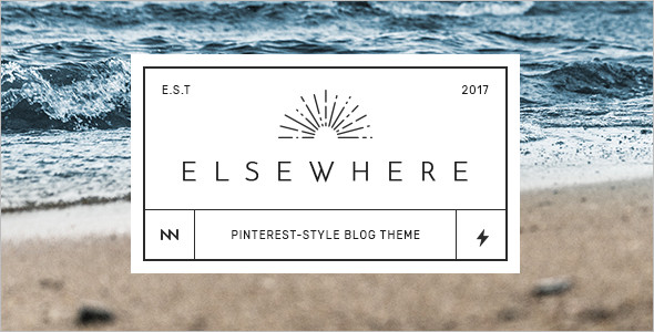 Retro WordPress Blog Theme