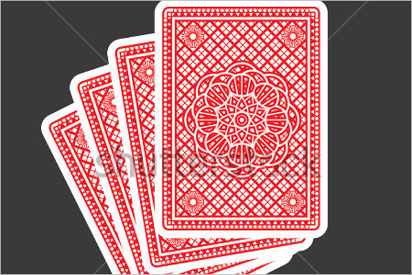 Sample Playing Cards Mock up