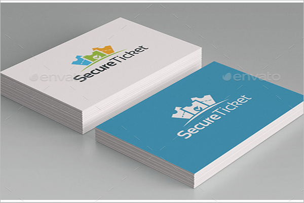 Secure Ticket Mockup Design