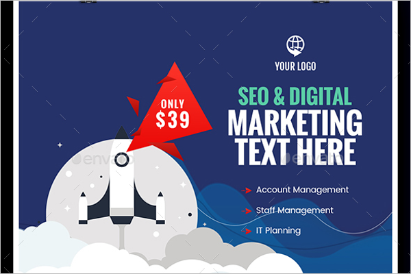 Seo Marketing Banner Template