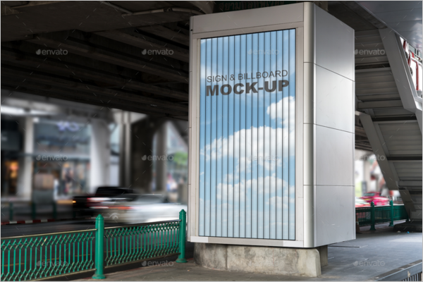 Signage Mockup PSD Design