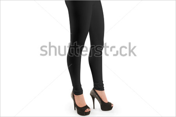 Simple Legging Mockup Design