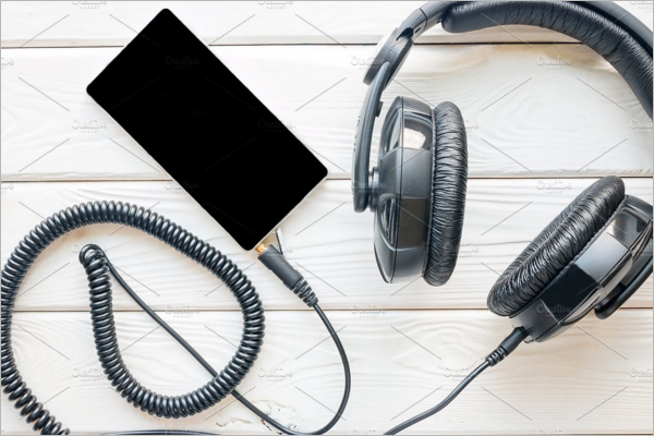 SmartÂ Headphones Mockup Template