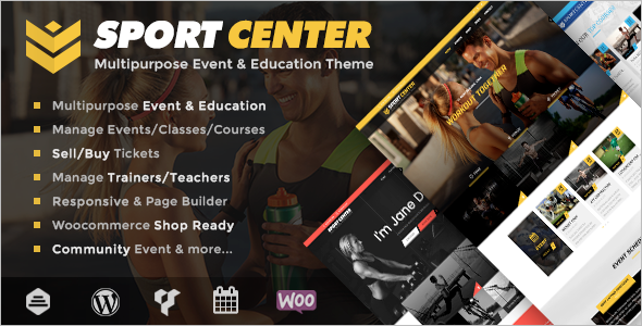 Sports Event WordPress Theme