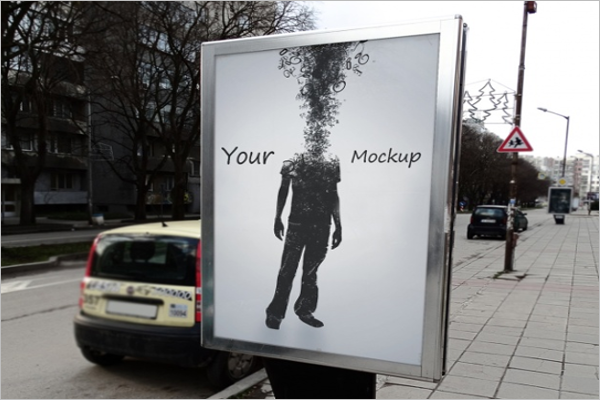 Street Poster Mock Up Design