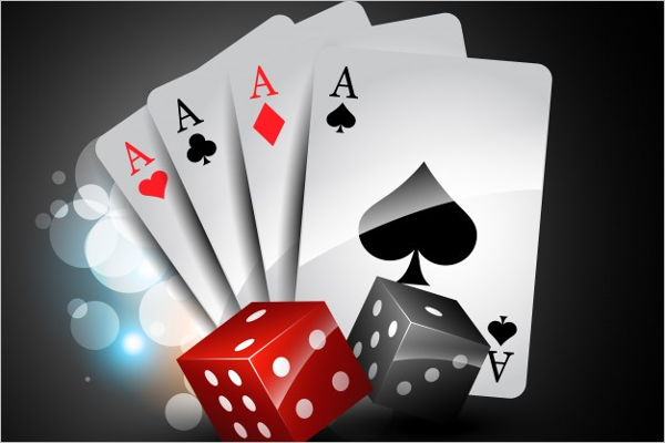 Stylish Playing Card Mock up
