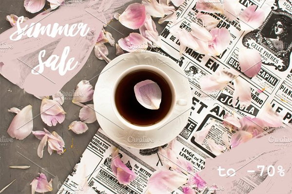 Tea Photo Filter Template