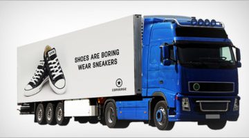 Truck Mockup PSD Templates