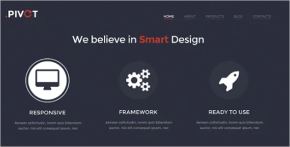 Unobtrusive Design WordPress Theme