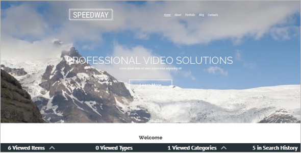 Videographer WordPress Theme