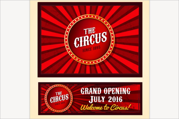 Vintage Casino Banner Design