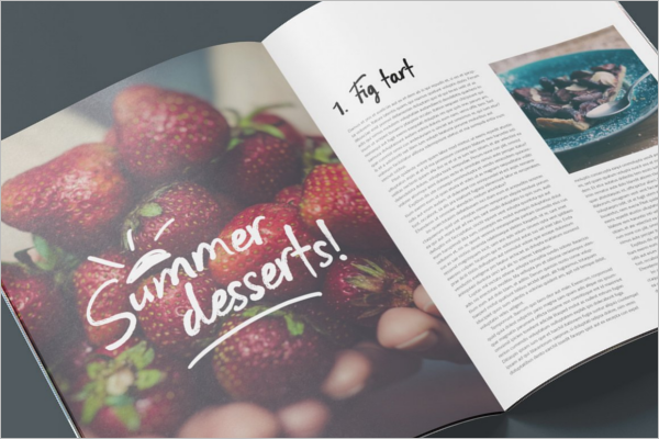 Vintage Letter Magazine Mockup