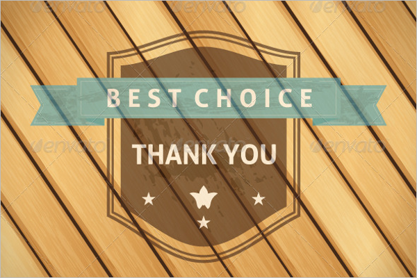 Vintage Wooden Banner Template