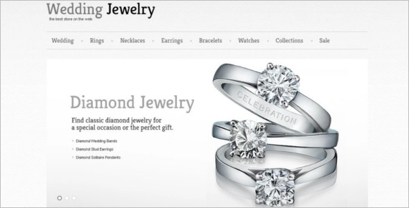 Wedding Jewelry PrestaShop Template