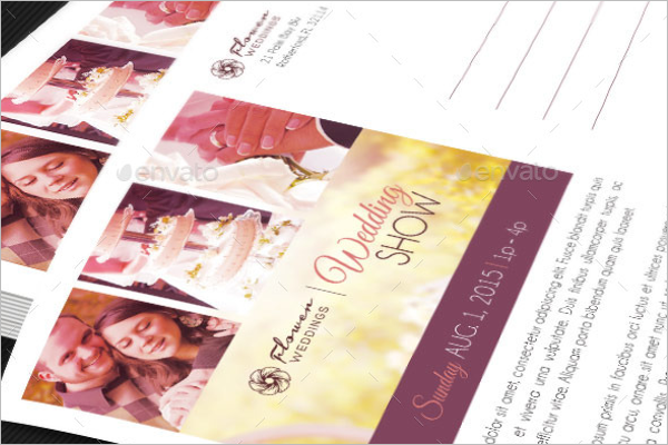 WeddingÂ Photography Postcard Template