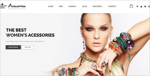 Women Accessories Prestashop Theme