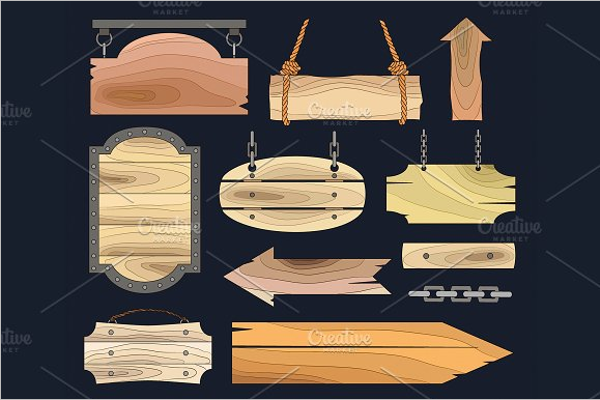 Wooden Banner Photo Frames