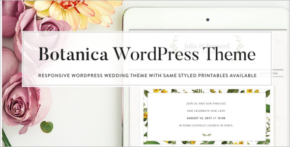 WordPress Wedding Theme