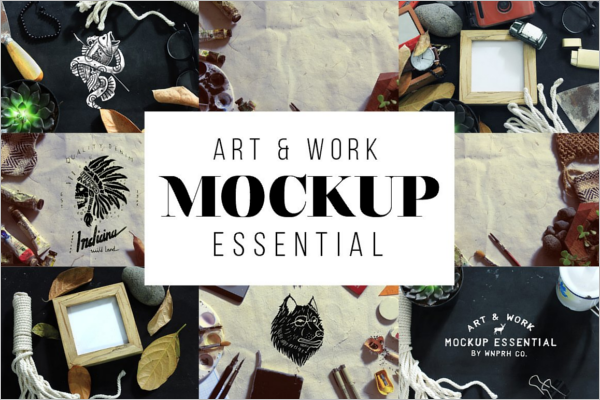 Work Essential Display Mockup