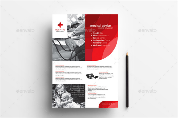 A4 Hospital Poster Design